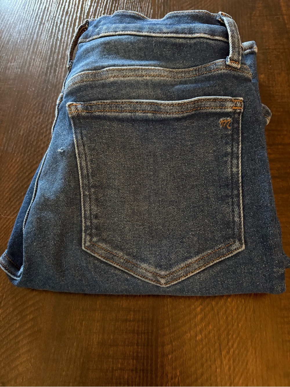 Madewell Women's Dark Blue Skinny Jeans